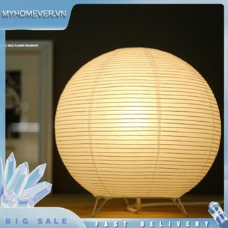 Đèn lồng giấy để bàn trang trí phòng khách / phòng ngủ phong cách bắc âu