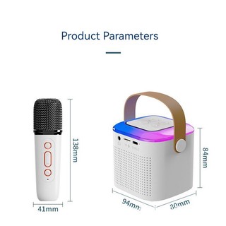 Loa Bluetooth Không Dây Kèm 2 Micro Chất Lượng Cao