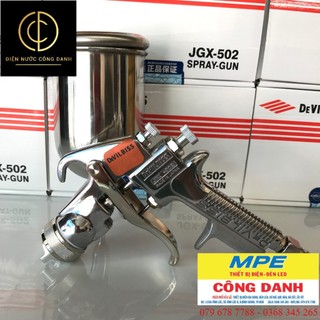 Súng phun sơn jgx-502 devilbiss công nghệ nhật bản- béc 1.3 chính hãng japan