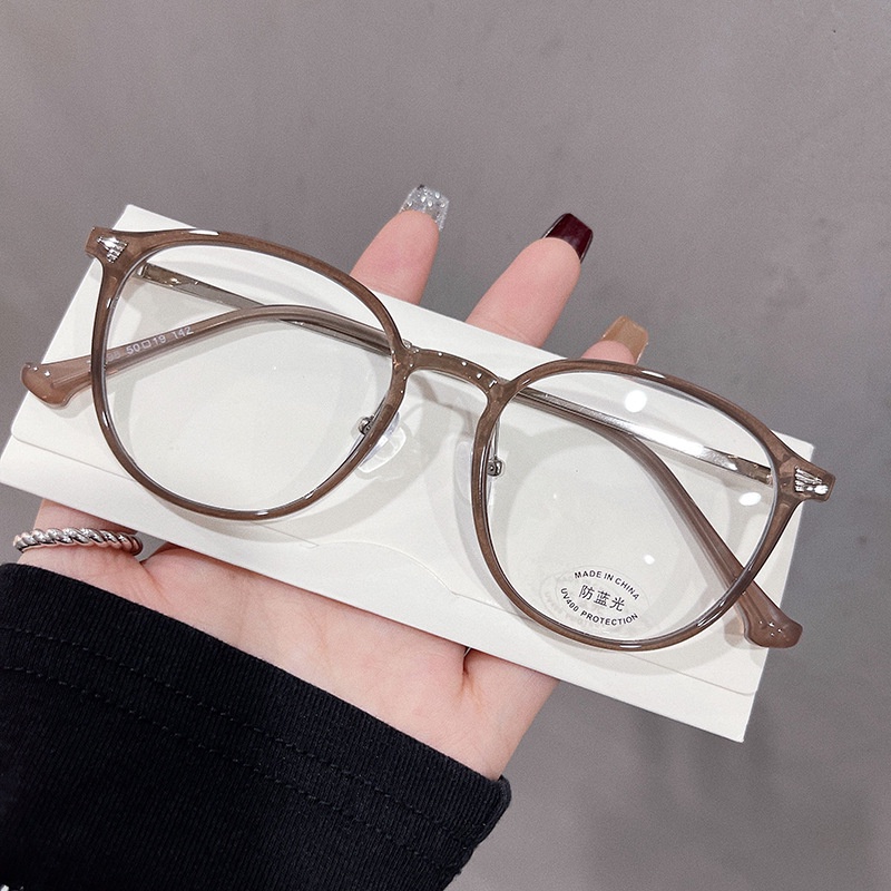 Mắt Kính Gọng Tròn Chống Tia Bức Xạ Cho Cả Nam Và Nữ