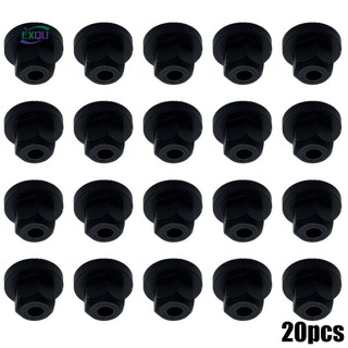 Bộ 20 Đai Ốc Nhựa E61 E65 E90 E91 X3 Cho BMW BlackNylon E36 E39 E46 E60