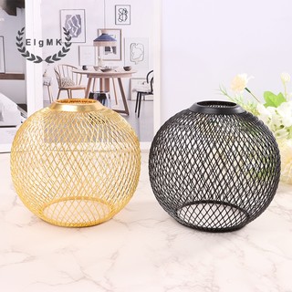 [ElgMK] Chụp Đèn Treo Trần Nhà Bằng Kim Loại Rỗng Trang Trí Phòng Khách [Mới]
