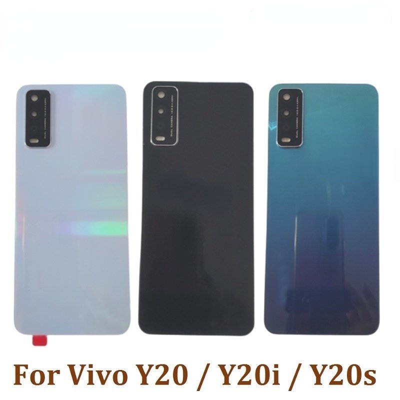 Dành Cho Vivo Y20 Y20S Y20i Pin Ốp điện thoại Cửa Sau Nhà Ở Ốp điện thoại