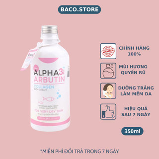 Sữa Tắm Dưỡng Trắng Da Alpha Arbutin 3+ Chính hãng Thái Lan 350ml
