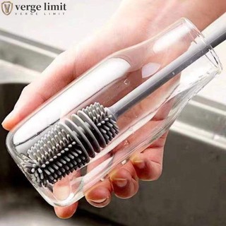 Bàn chải cốc silicon VERGE LIMIT, Bàn chải rửa cốc thủy tinh tiện lợi được xử lý lâu dài, Máy làm sạch kính Đa chức năng nhanh chóng Không làm sạch bình sữa bằng silicon chết