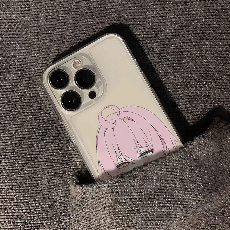 Ốp Điện Thoại QYJS Phong Cách Tranh Sơn Dầu Azure File Hoshino Thích Hợp Cho IPhone 16 15 14 13 PoMa