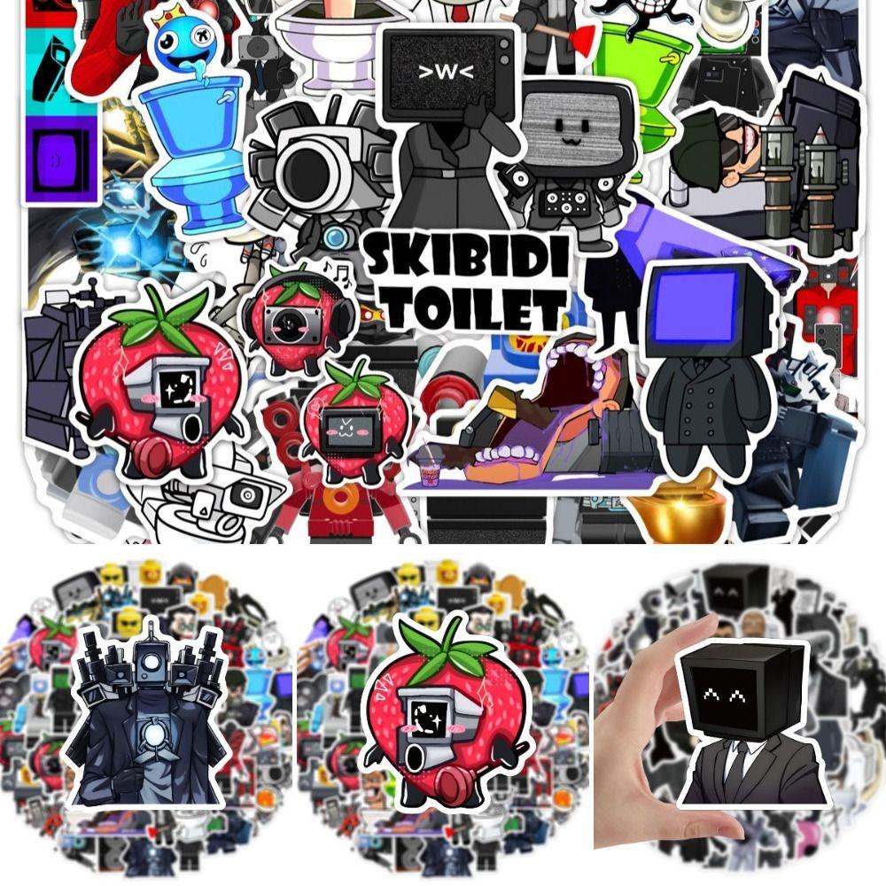 Jeromy cameraman, Sticker Dán toilet / Va Li / Nhãn Dán graffiti Chống Nước diy