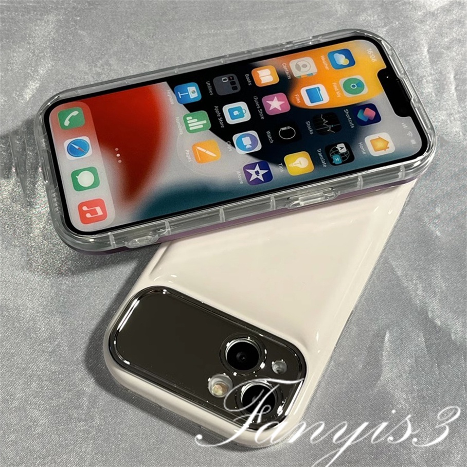 Ôp Điện Thoại tpu Tráng Gương Màu Trơn Thời Trang Sang Trọng Cho iphone 15 14 13 12 11 pro max 11 12 13 14 15 Ốp