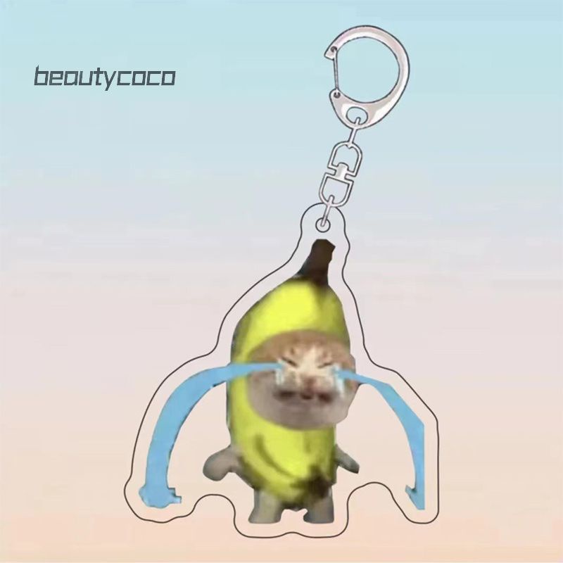 Beautycoco🍊Móc Khóa Hình Mèo Đeo Túi Xách
