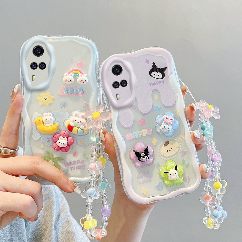 Ốp lưng vivo y53s ốp lưng vivo y51 2020 Ốp Điện Thoại Gắn Búp Bê 3d Xinh Xắn Cho vivo vivo y51 2020 y51a / y53s / y535 / y31 / y33