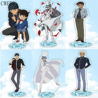 Mô hình Standee Akai Shuuichi Kudou Shinichi Kaitou Kiddo Anime Thám Tử Lừng Danh Conan Acrylic đứng dễ thương 15cm