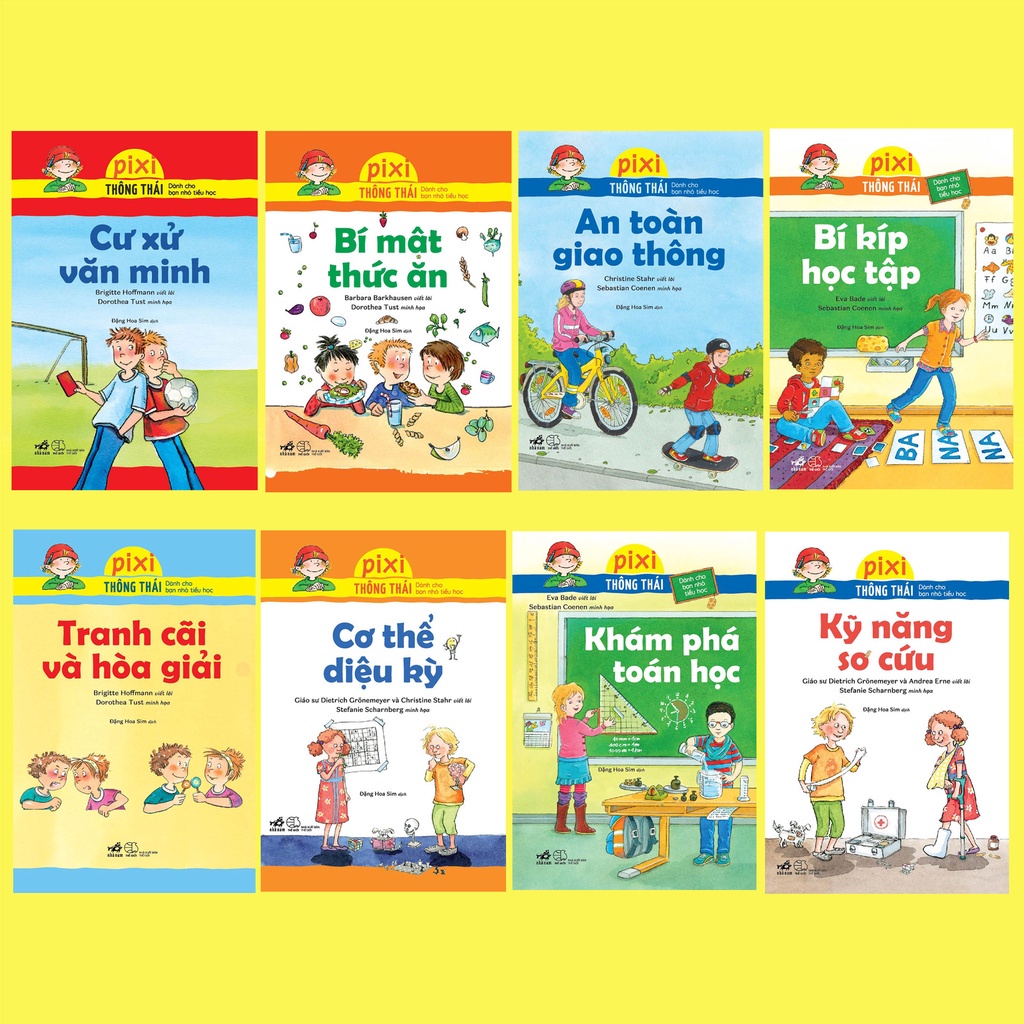 Sách - Bộ Pixi thông thái (08 cuốn lẻ) (Nhã Nam)