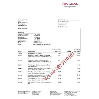 Lăn nách Vanilla của Bettina Barty Đức