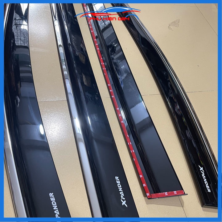 Vè mưa Xpander 2018-2019-2020-2021-2022-2023 chỉ inox che mưa bảo vệ xe