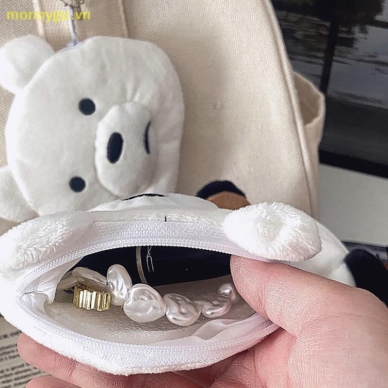 Ví Đựng Tiền Xu Hình Gấu Bông monnygo Dễ Thương