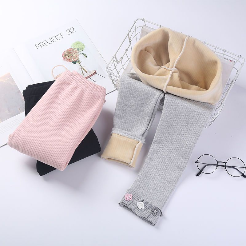 Quần Legging Mỏng Thời Trang Thu Đông Cho Bé Gái