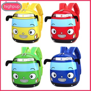 Ba lô xe buýt hoạt hình 3d nhỏ nhắn cho bé trai và bé gái