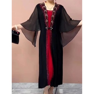 Đầm Dài Vừa Co Giãn Phong Cách Hàn Quốc Thời Trang Mùa Hè Mới 2023