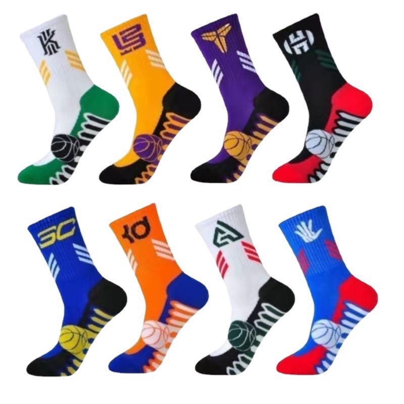 Ljmofa Vớ Thể Thao cotton Cao Đến Mắt Cá Chân Thoáng Khí Cho Bé Trai 8-15 Tuổi