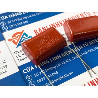 Tụ điện cbb 225j 630v 2.2uf 25mm