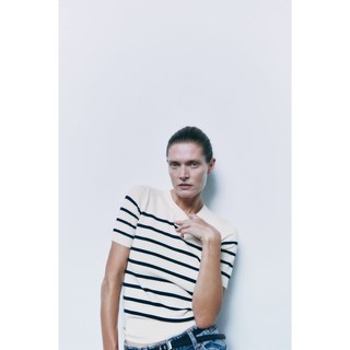 Áo len đan basic Zara authentic
