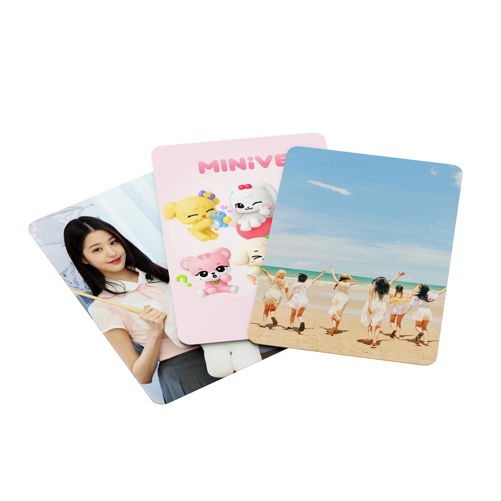 Hộp 55 Ảnh lomo card Nhóm Nhạc Kpopive jang won young Thẻ