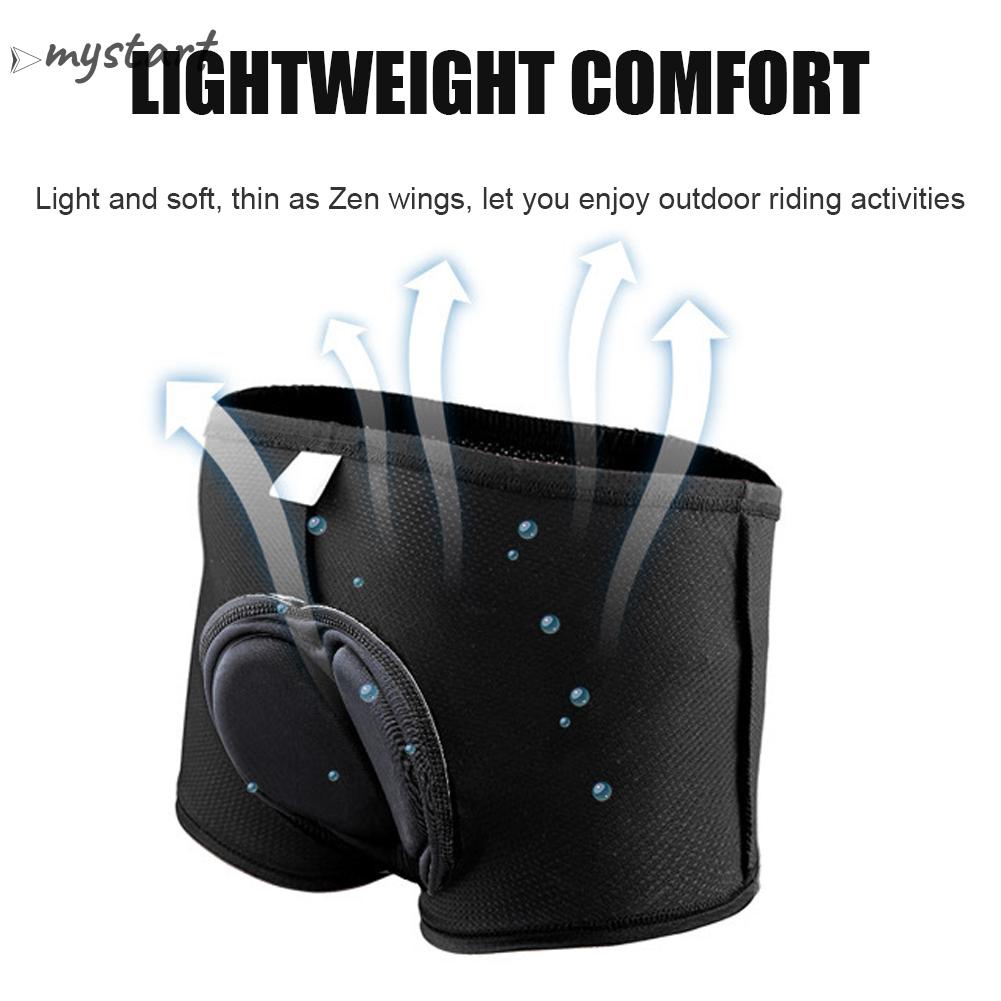 Quần Lót gel Dày Thoáng Khí Đi Xe Đạp Thể Thao Dành Cho Nam Nữ