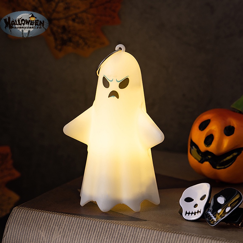 Xuan Đèn led Hình Ma Ánh Sáng Trắng Trang Trí Nhà Cửa Dịp halloween
