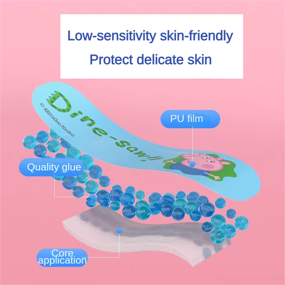 120 Băng Cá Nhân Heo peppa Giàu Có Nhiều Màu Sắc Chống Thấm Nước