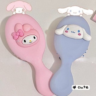 Sanrio Lược Chải Tóc mini Gấp Gọn Tiện Dụng Mang Theo Du Lịch