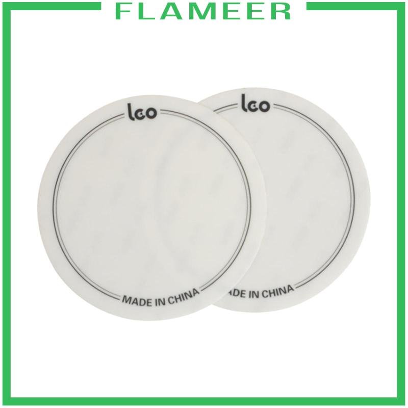 Bộ 2 Miếng Dán Bảo Vệ Mặt Trống bass Thay Thế Tiện Dụng