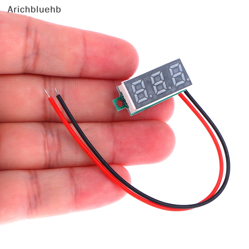 Vôn Kế Kỹ Thuật Số dc5-30v Màn Hình led 0.28 inch Cho Ô Tô