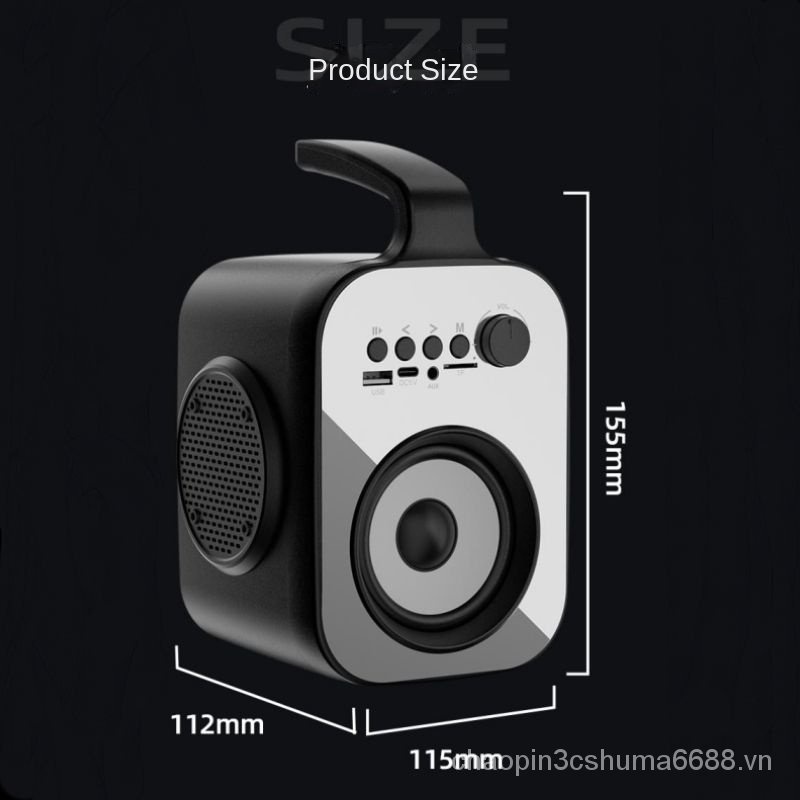 Cpsm Hàng Có Sẵn Loa bluetooth Không Dây Âm Thanh Siêu Trầm / Loa Chơi game / Âm Thanh / Thẻ Điện Thoại Di Động Ngoài Trời