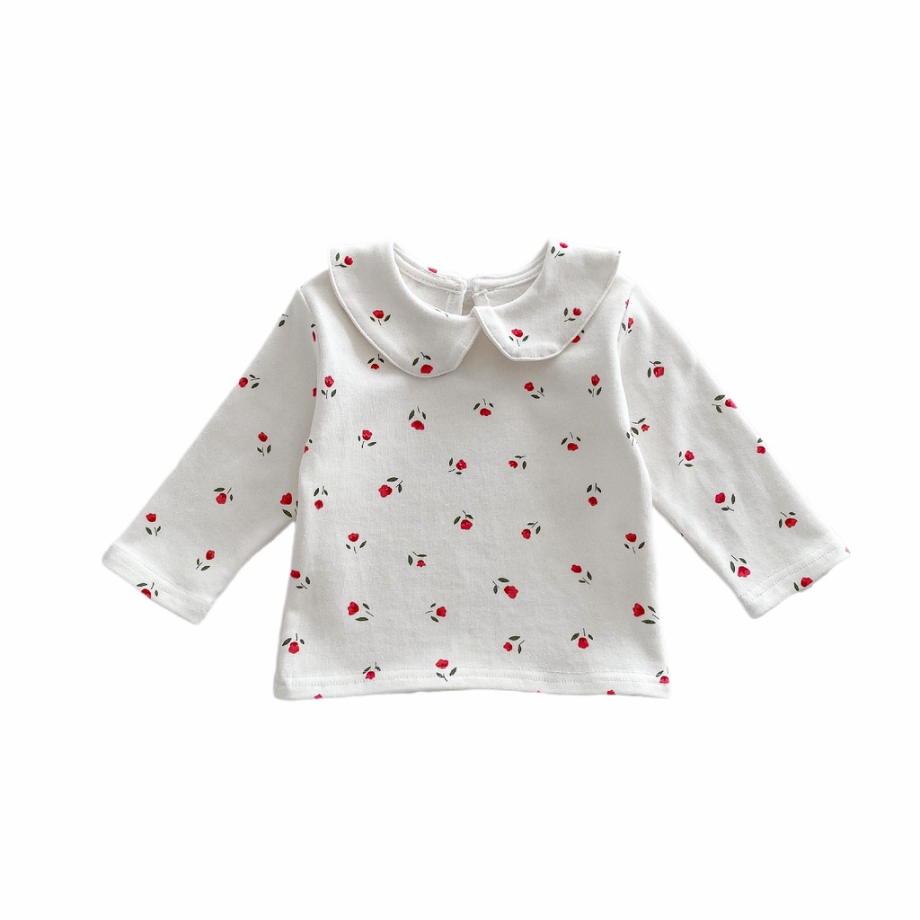 Áo Thun Tay Dài In Hình Thỏ peter pan Dễ Thương Thời Trang Mùa Thu Cho Bé Sơ Sinh 0-2 Tuổi