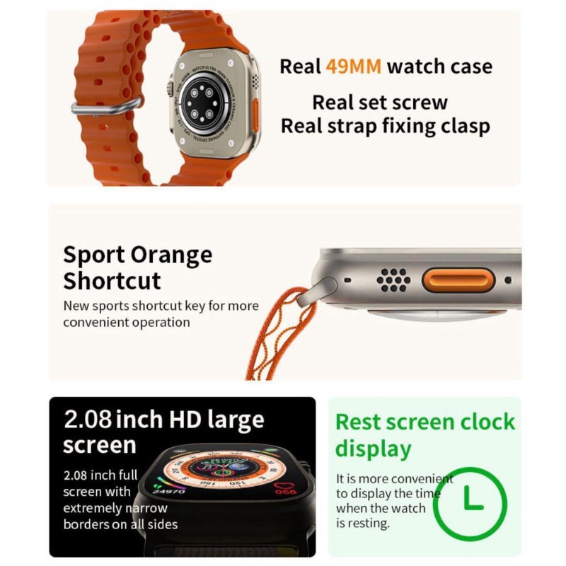 Đồng Hồ Thông Minh s900 ultra pro Phiên Bản Cao nfc