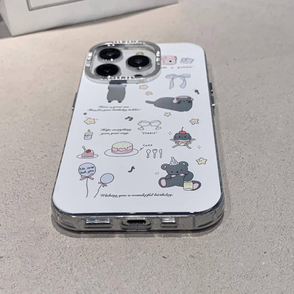 Ốp Điện Thoại Cứng Họa Tiết Chó Mèo Dễ Thương Cho iphone 11 12 12pro 12promax 13 13pro 13promax 14 14pro 14promax