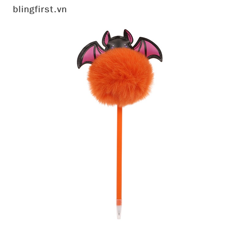 Bút Bi Hình Quả Bí Ngô Dơi Nhồi Bông Sáng Tạo Dễ Thương Cho Học Sinh / Văn Phòng