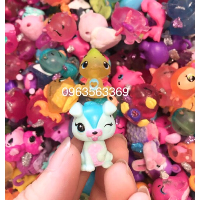 Set 25 con thú Hatchimals xuất khẩu nhựa thơm