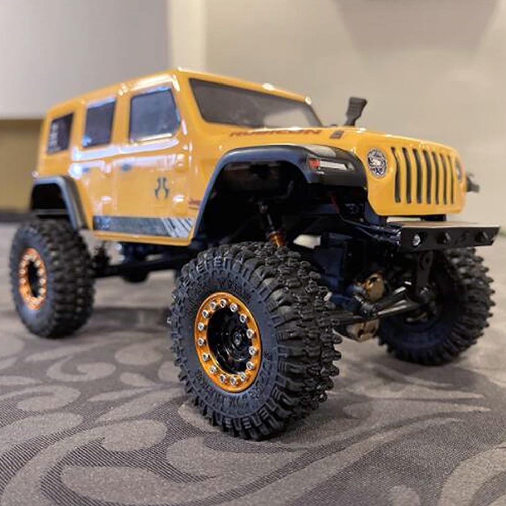 Bộ 4 Bánh Xe Cao Su 9 inch 1.0 inch Cho Xe Điều Khiển Từ Xa trx4m 1 / 24 axial scx24