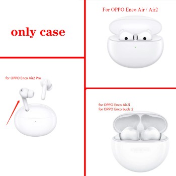 Ôp Điện Thoại Silicon Dẻo Trong Suốt Họa Tiết Hoạt Hình Dễ Thương Kèm Vòng Đeo Tay Cho oppo enco air 2 / air2i / 2 pro enco air2 pro Ốp