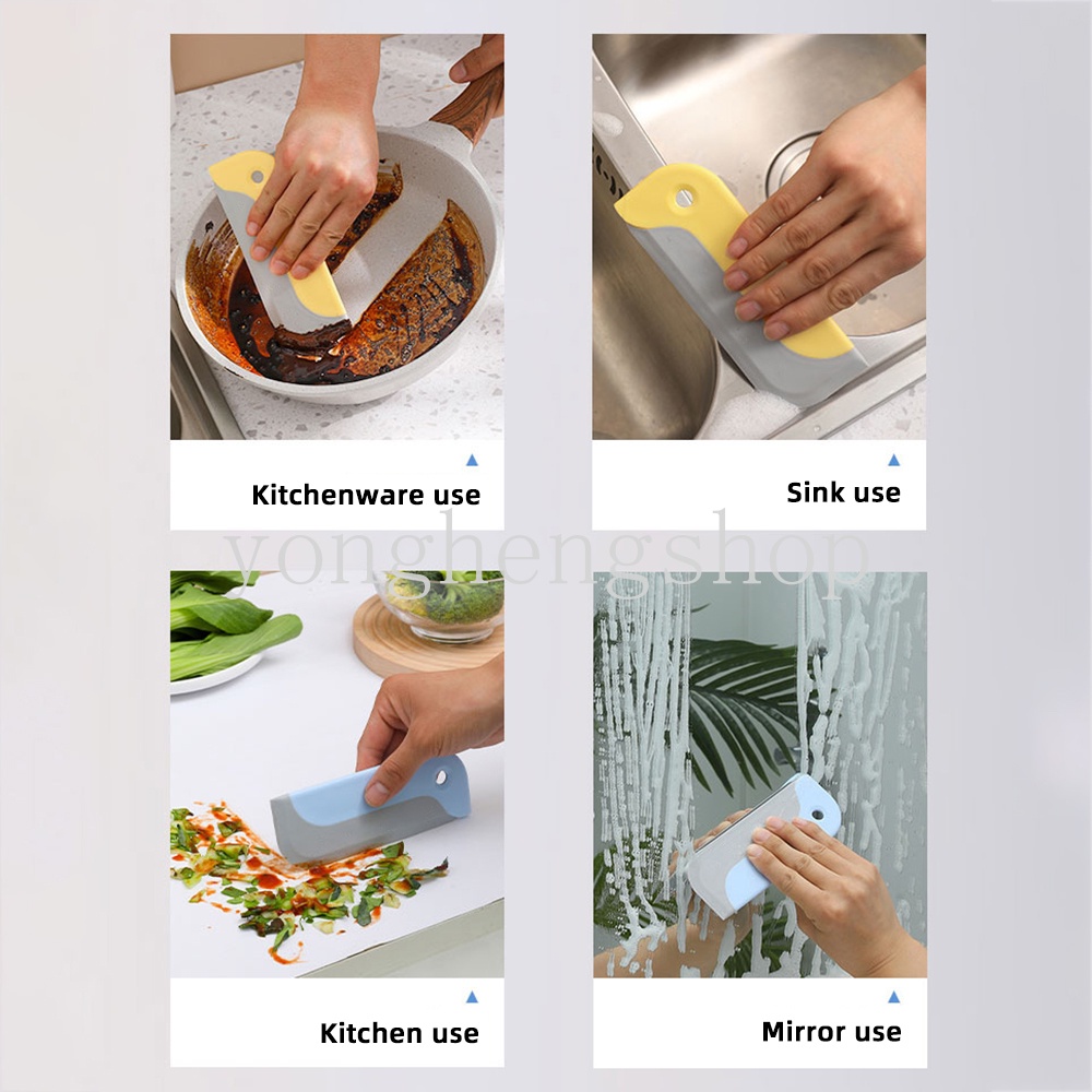 Cây Lau Kính Bằng Silicon Mềm Hình Chú Chim Đa Năng Tiện Dụng Cho Nhà Tắm