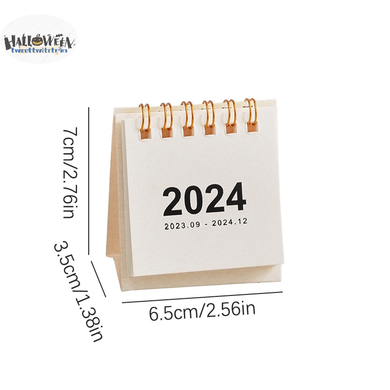 Tri Lịch 2024 mini Để Bàn Dùng Trang Trí Văn Phòng / Học Sinh