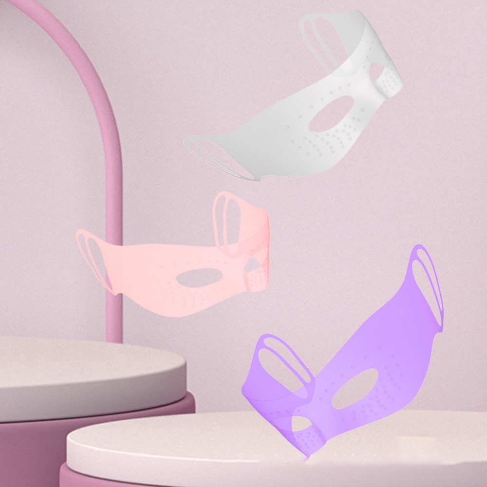 1 Cặp Mặt Nạ silicone Dưỡng Da Mắt Nâng Cơ Loại Bỏ Nếp Nhăn Có Thể Tái Sử Dụng