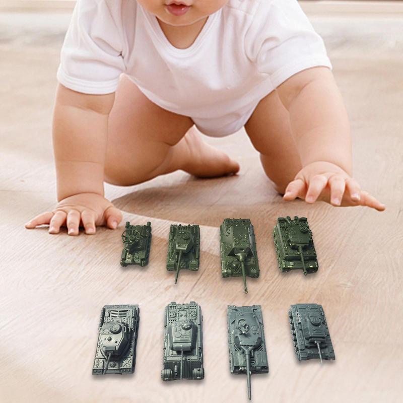 8 Mô Hình Xe Tăng t34 / 85 Tự Lắp Ráp Tỉ Lệ 1: 144