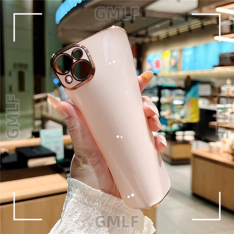 Ôp Điện Thoại Silicon Dẻo Tráng Gương 6d Sang Trọng Chống Sốc Cho realme 9 pro plus 8 pro 7 7i 5 5i 5s 6i v15 v11 Ốp