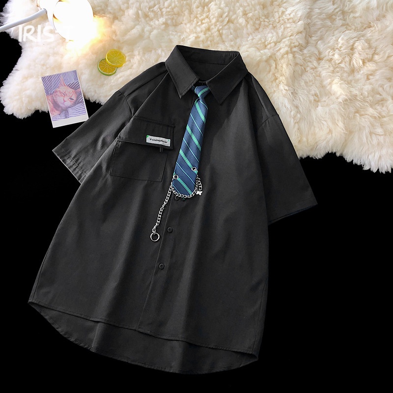 Iris-T áo phông nam Áo Thun phông áo nam thun Áo Thun Form Rộng Ngắn Tay Unisex MTX2393I3Y 39Z230928