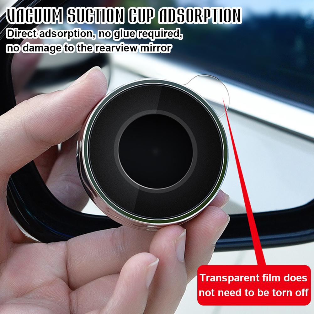 Gương Chiếu Hậu Xoay 360 Độ Hỗ Trợ Soi Điểm Mù r9j1 Chuyên Dụng Cho Xe Hơi / Xe Máy