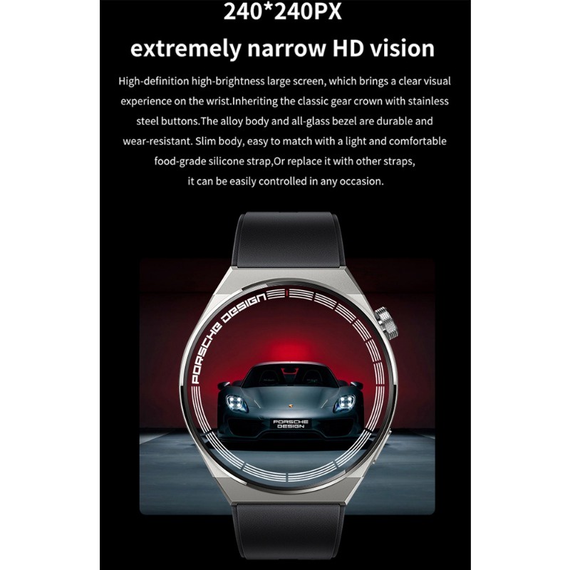 Đồng Hồ Thông Minh 2023 gt8 1.28 "hd Màn Hình Tròn hd Chống Thấm Nước Hỗ Trợ Theo Dõi Nhịp Tim gps nfc huawei j6eu
