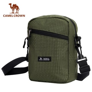 Túi Đeo Chéo Hình Vương Miện Màu Lạc Đà Cá Tính