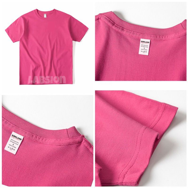 ÁO THUN MỸ COTTON 100% / LINK MÃ MÀU HỒNG 5H1T